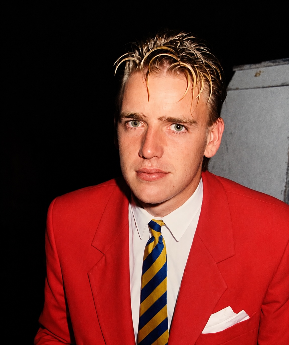 Steve Hale as a Redcoat, 1988