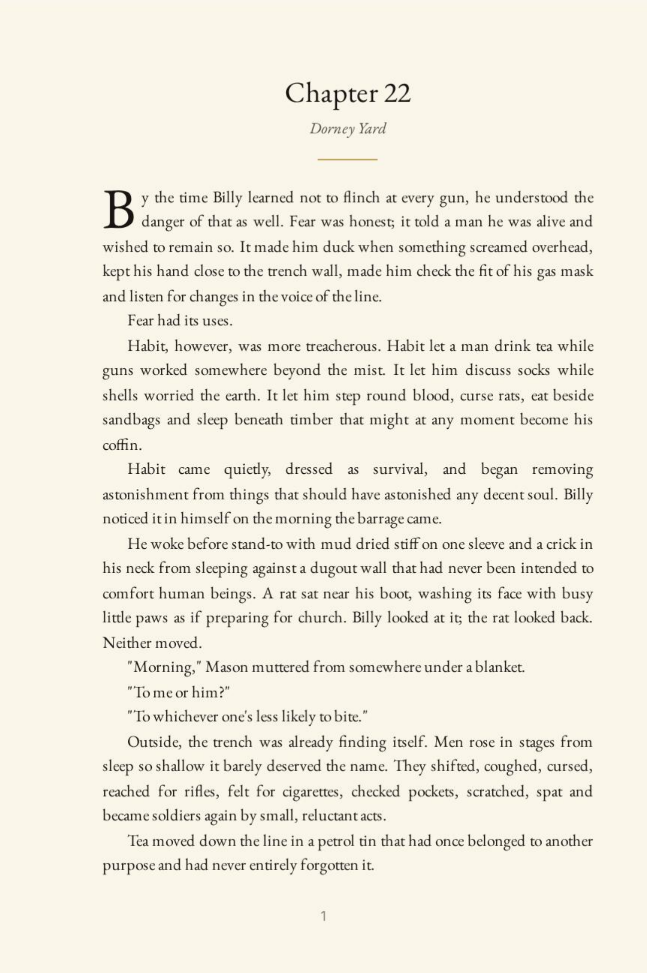 Chapter Twenty-Two, original page 1