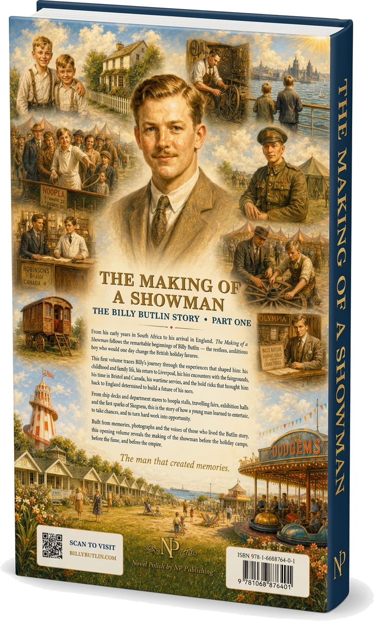 The Making of a Showman back cover